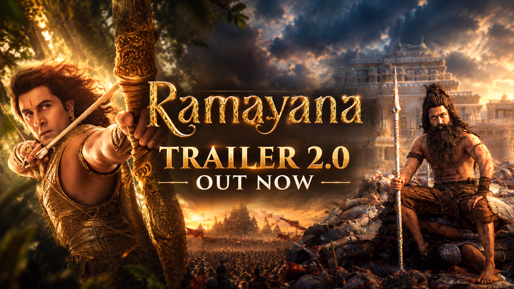 Ramayana Trailer 2.0 Shows Rama and Ravana's Clash