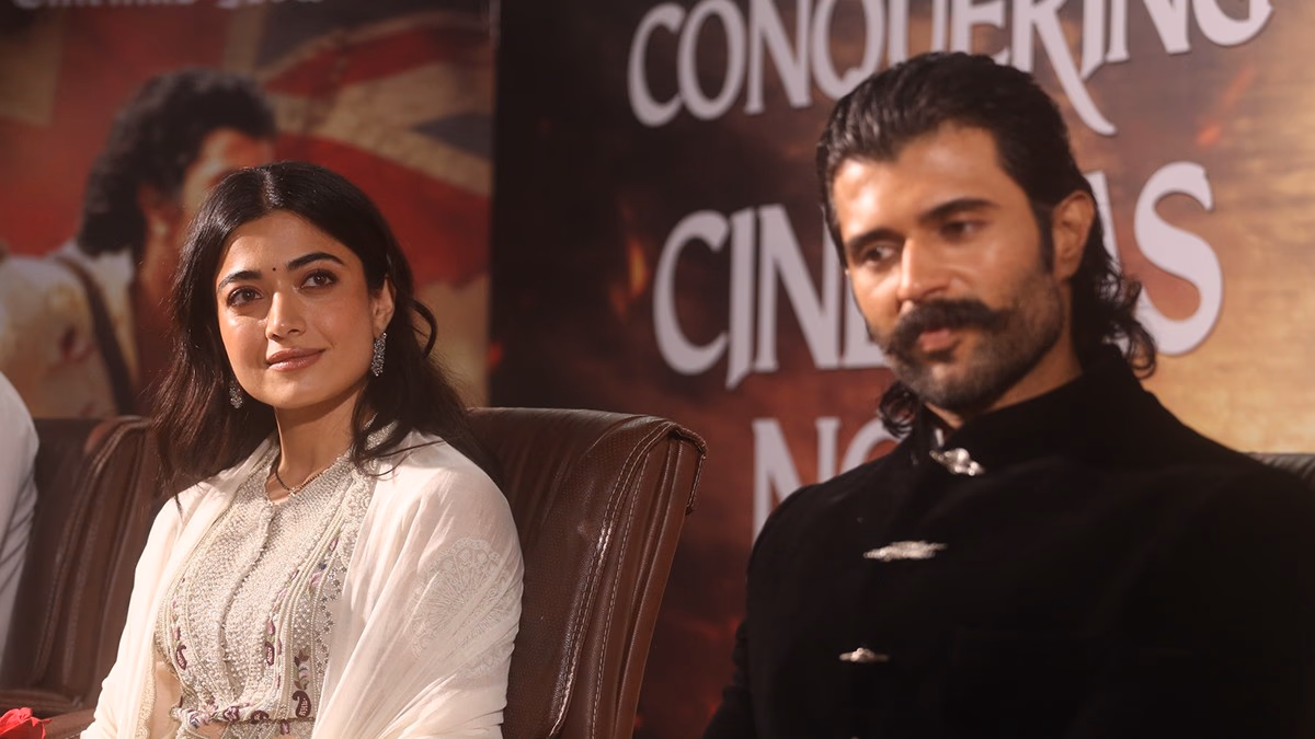 Rashmika Says Vijay Deverakonda's Ranabaali Performance Matches Pushpa 2