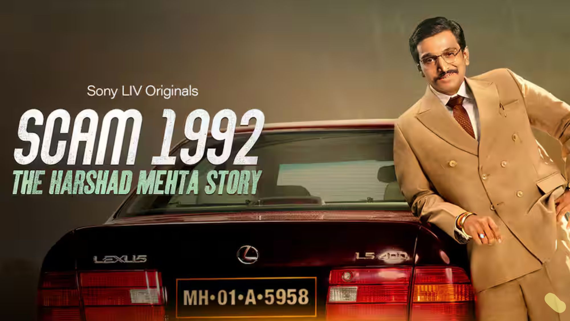 Scam 1992: The Harshad Mehta Story backdrop