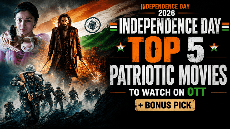 Independence Day 2026: 5 Patriotic Movies on OTT
