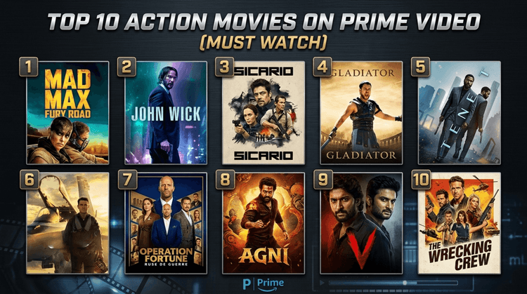 Prime Video’s Top 10 Action Movies List (Must Watch)