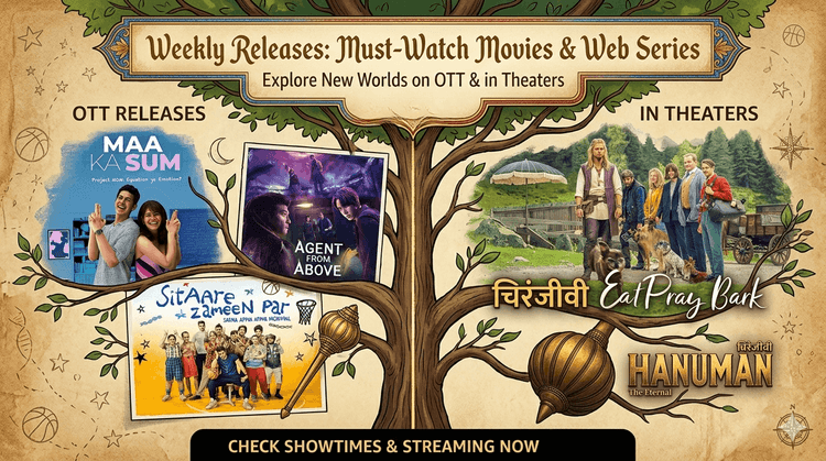 Weekly Releases: Must-Watch Movies & Web Series on OTT and Theaters